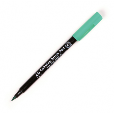 KOI COLOR BRUSH BLUE GREEN LT